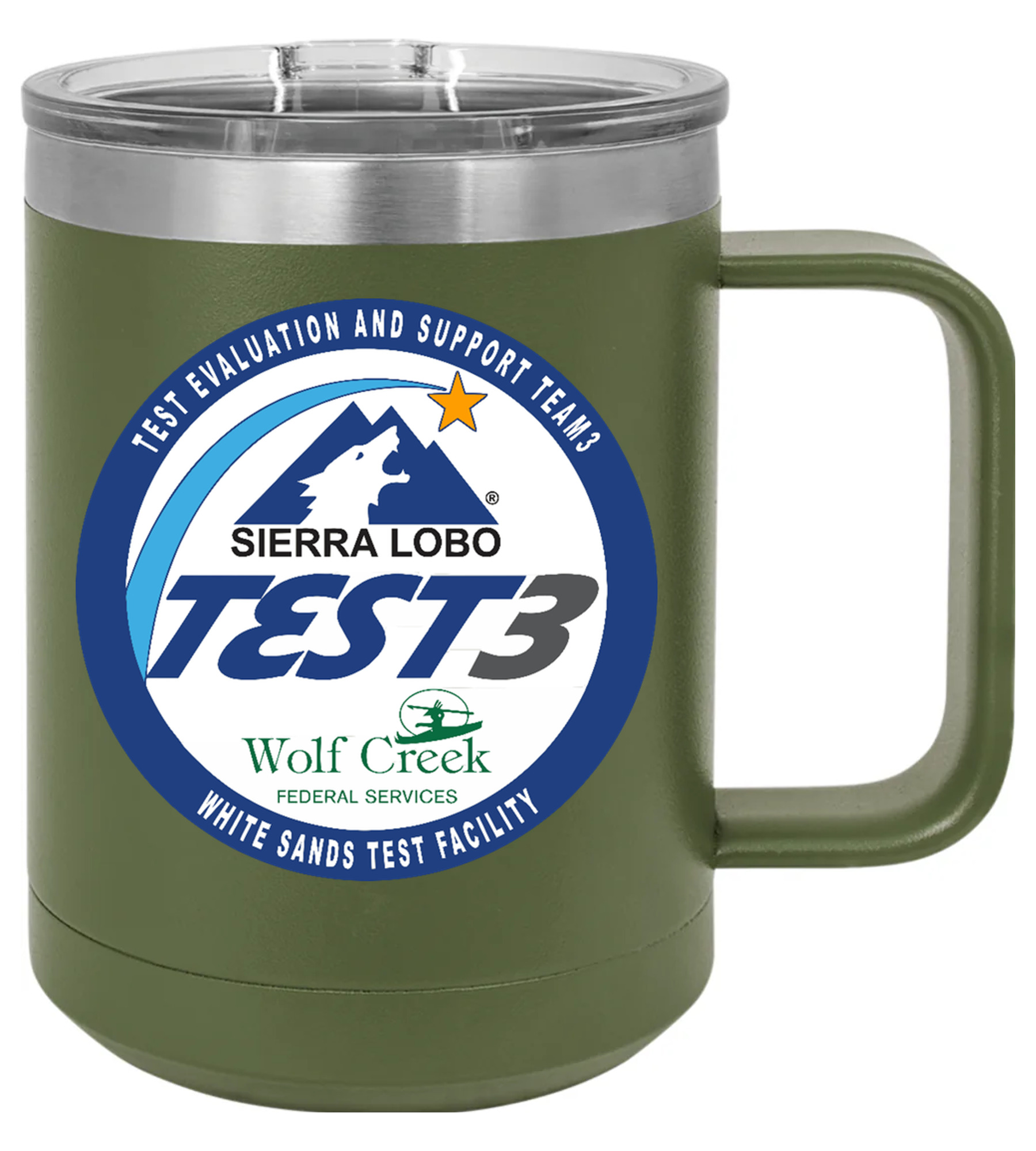 15oz Insulated Coffee Mug with Slider Lid
