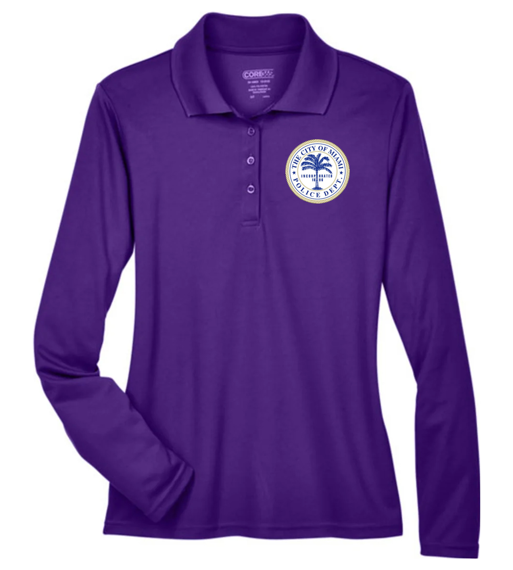 CORE365 Ladies' Pinnacle Performance Long-Sleeve Piqué Polo
