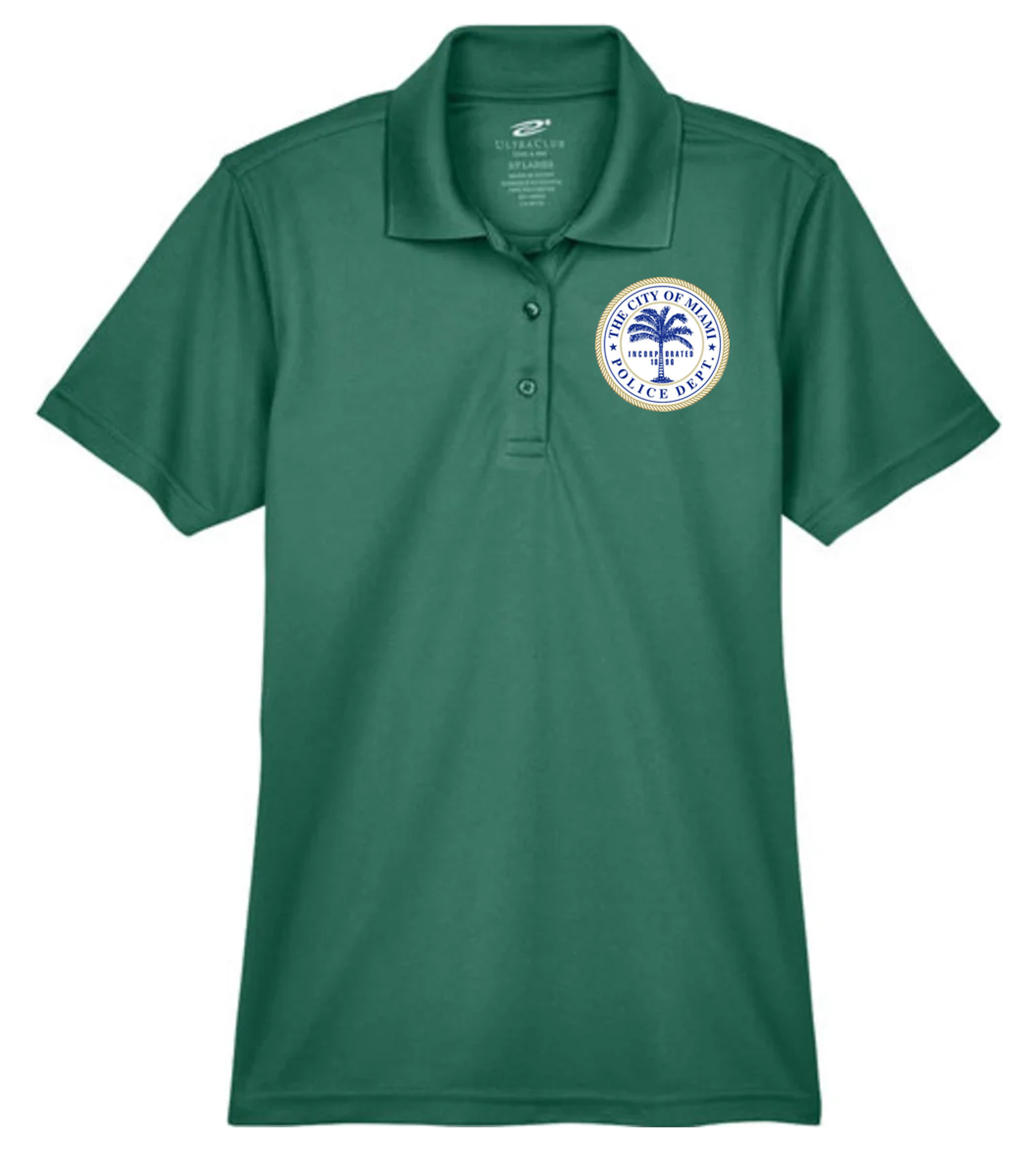 UltraClub Ladies' Cool & Dry Mesh Piqué Polo