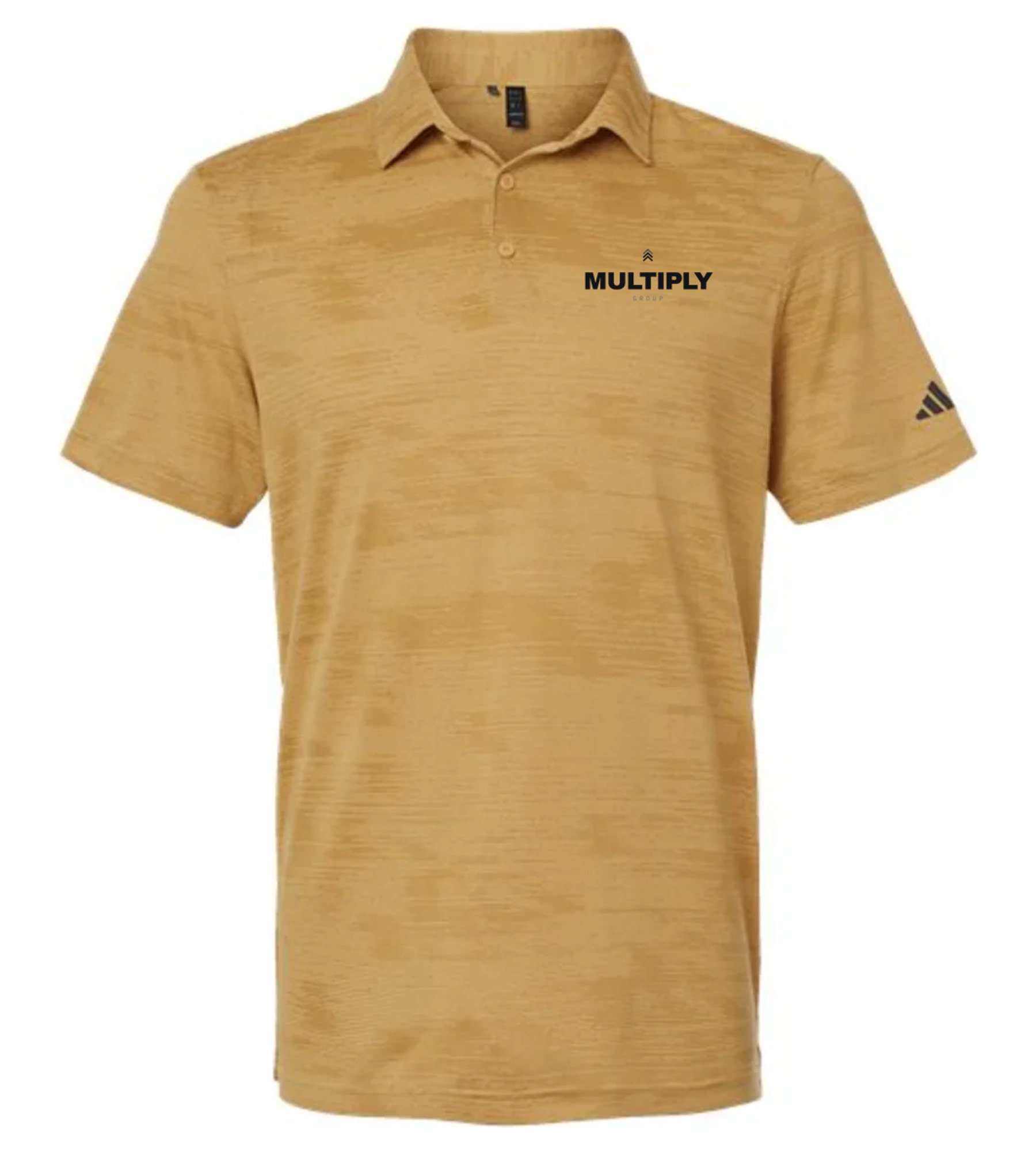 Adidas Ultimate365 Textured Stripe Polo