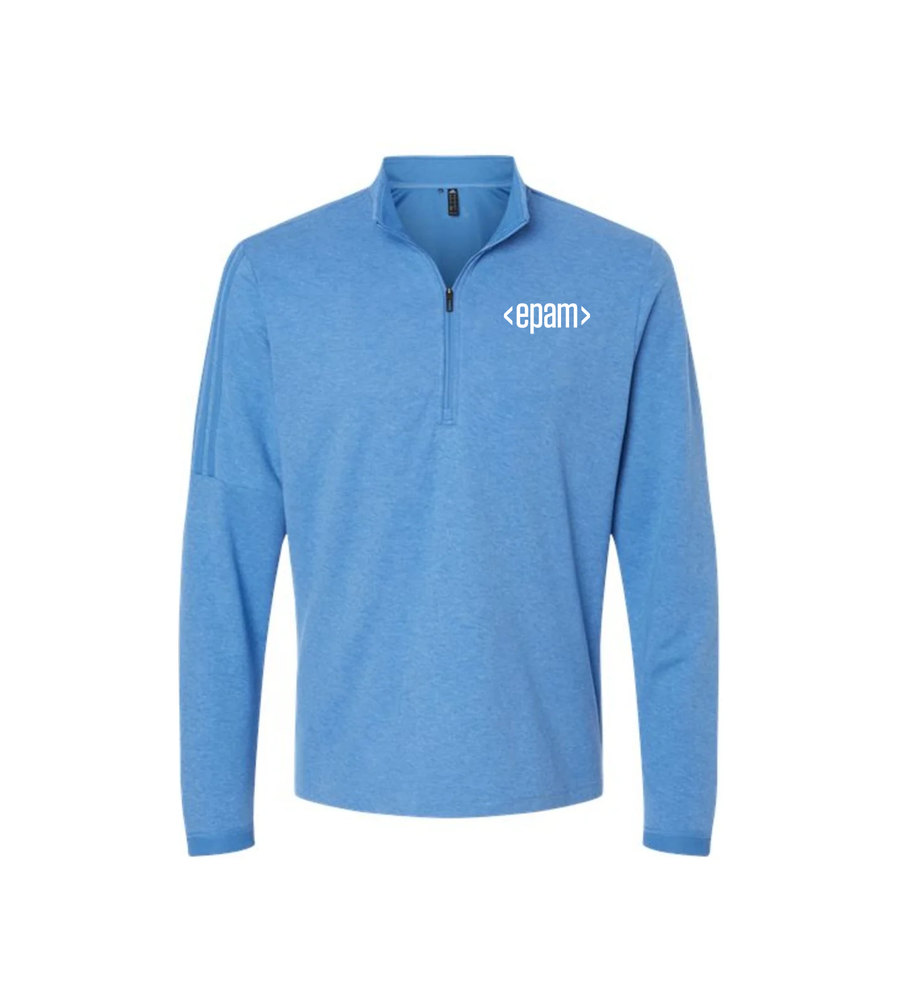Adidas 3-Stripes Quarter-Zip Sweater