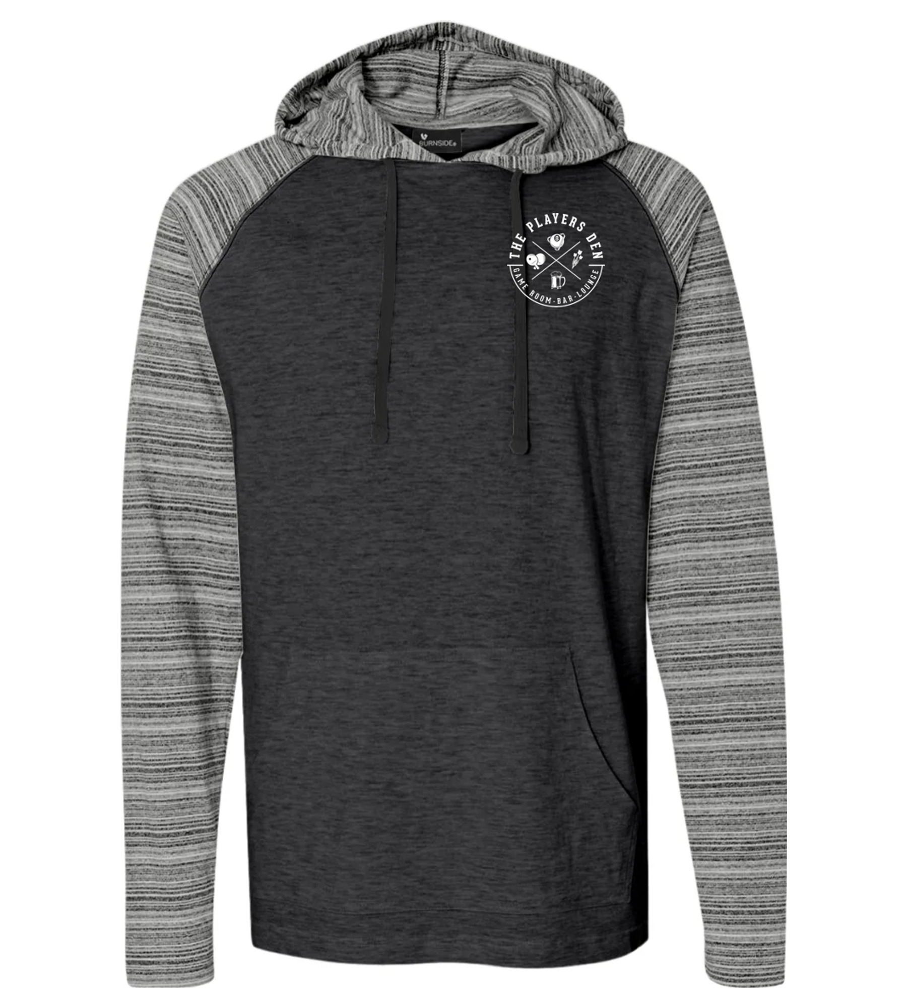 Burnside Yarn-Dyed Raglan Hooded Pullover