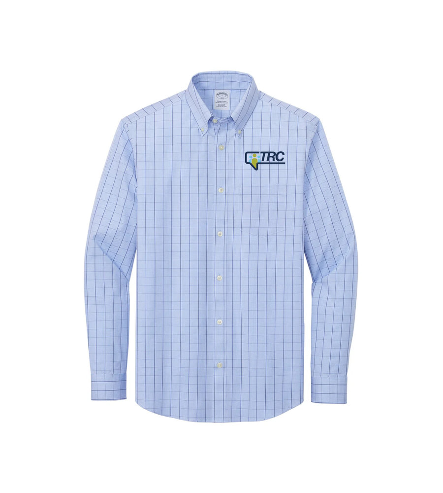 Brooks Brothers Wrinkle-Free Stretch Patterned Shirt