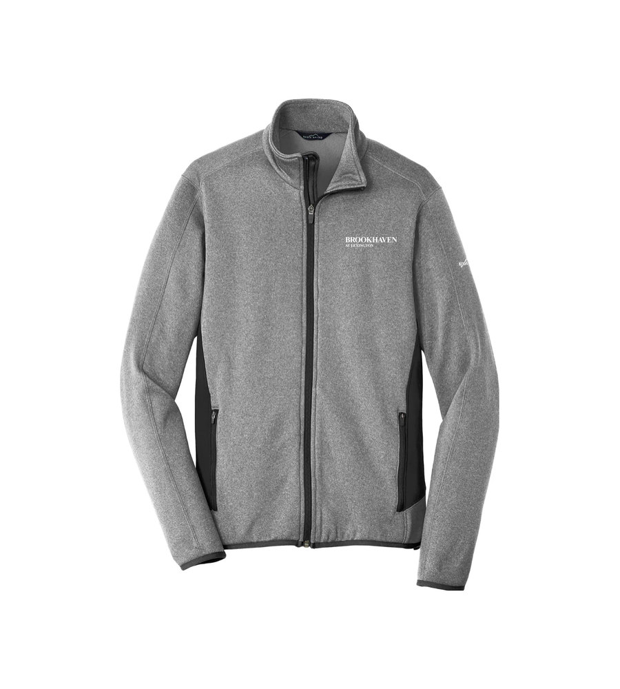 Eddie Bauer Full-Zip Heather Stretch Fleece Jacket