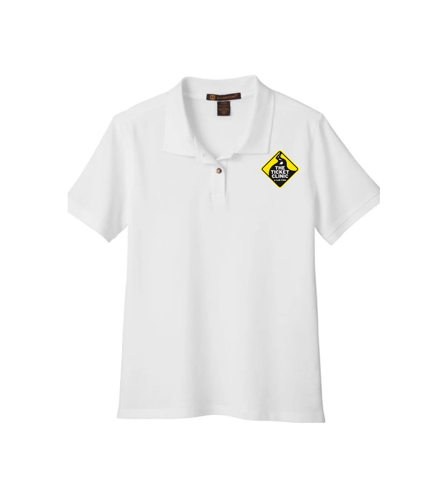 Harriton Ladies' Short-Sleeve Polo