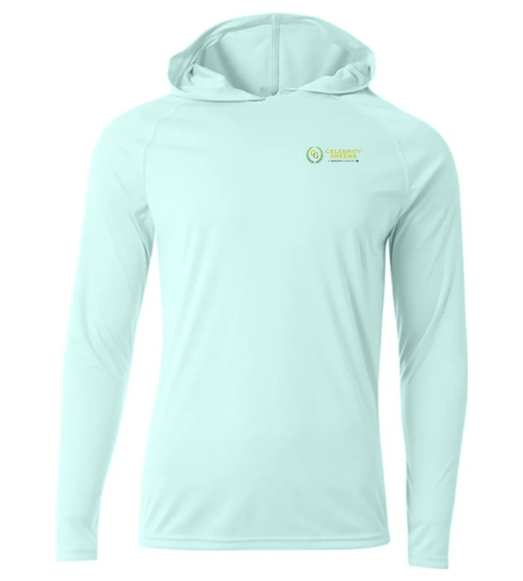 A4 Men's Cooling Performance Long-Sleeve Hooded T-shirt (A4N3409)