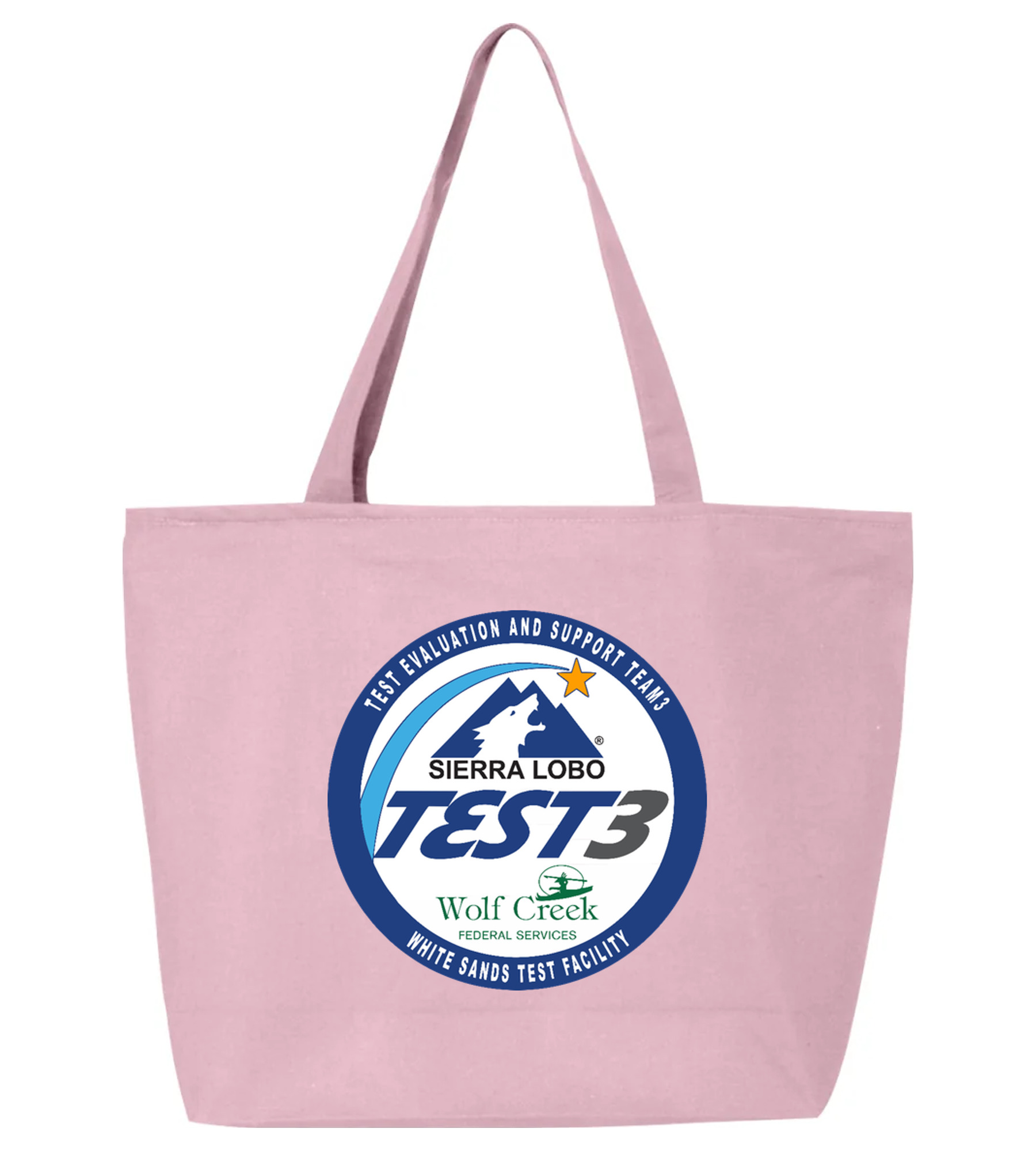 Q-Tees 24.5L Canvas Zippered Tote