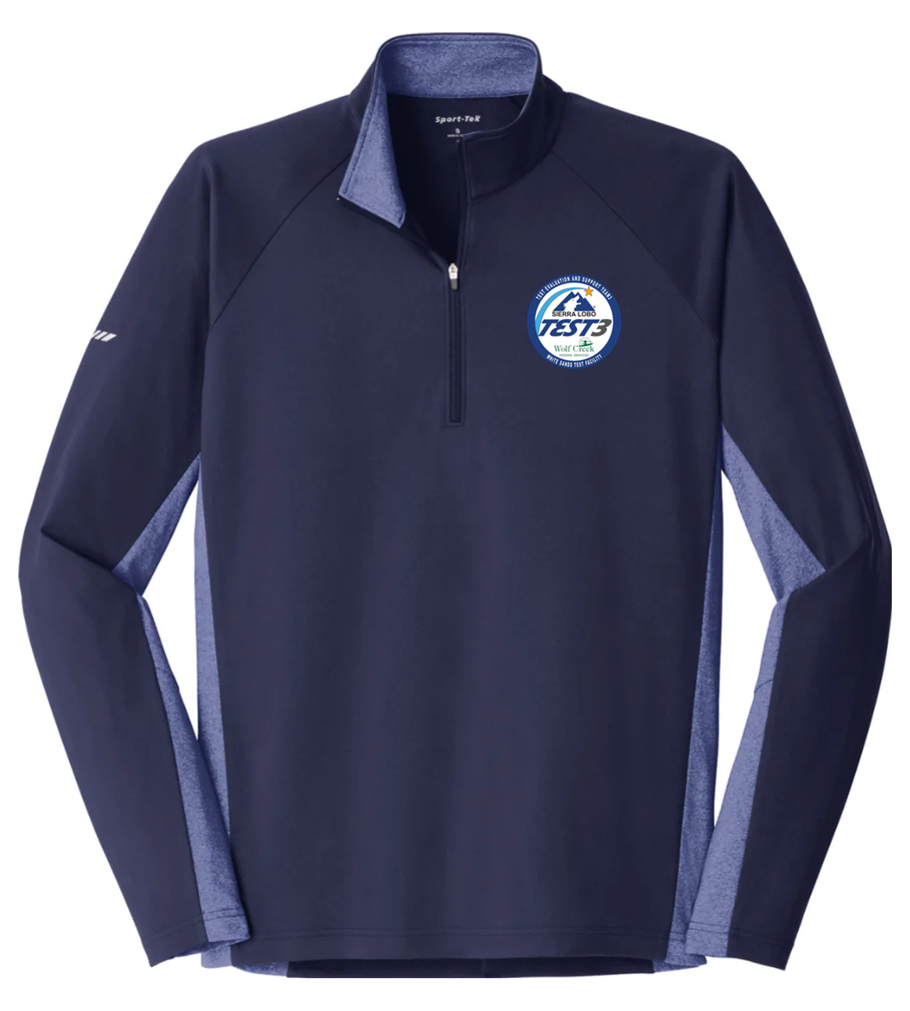 Sport-Tek Sport-Wick Stretch Contrast 1/2-Zip Pullover