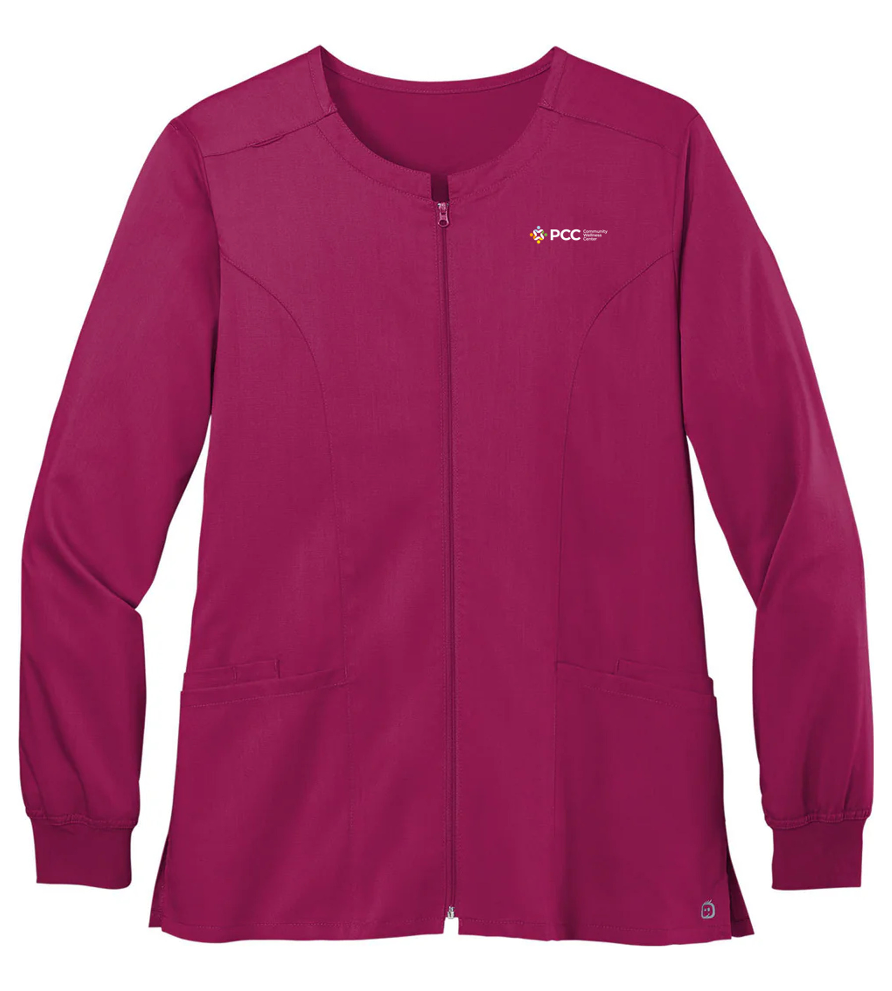 Wink Women’s Premiere Flex Full-Zip Scrub Jacket